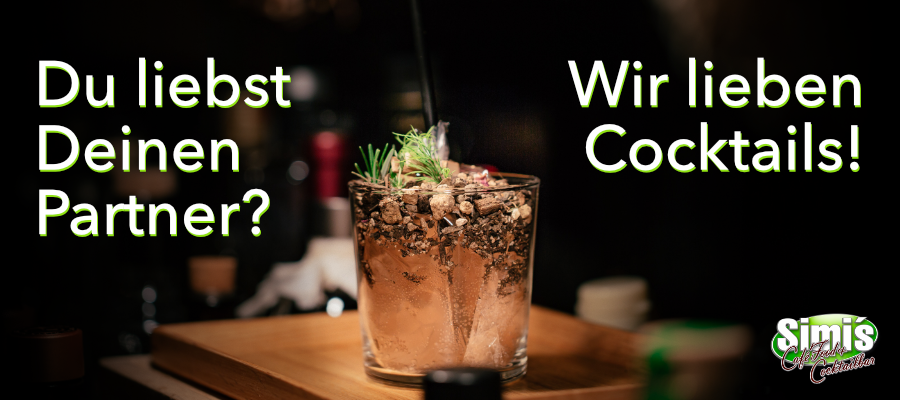 Cocktailbar als Werbebanner
